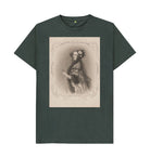 Dark Grey Ada Lovelace Unisex Crew Neck T-shirt
