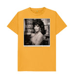 Mustard Joan Collins Unisex T-Shirt