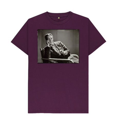 Purple Radclyffe Hall by Howard Coster Unisex T-Shirt