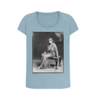 Stone Blue Cornelia Sorabji Women's Scoop Neck T-shirt