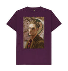 Purple Cedric Morris Unisex t-shirt