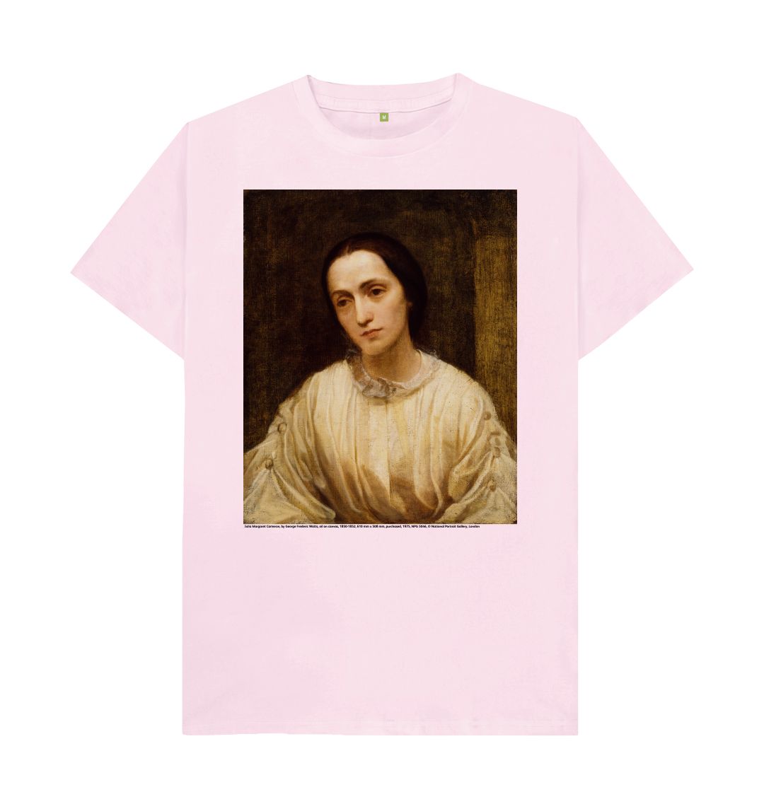 Pink julia margaret cameron unisex t shirt