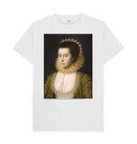 White Anne, Countess of Pembroke Unisex Crew Neck T-shirt