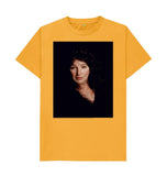 Mustard Kate Bush Unisex Crew Neck T-shirt