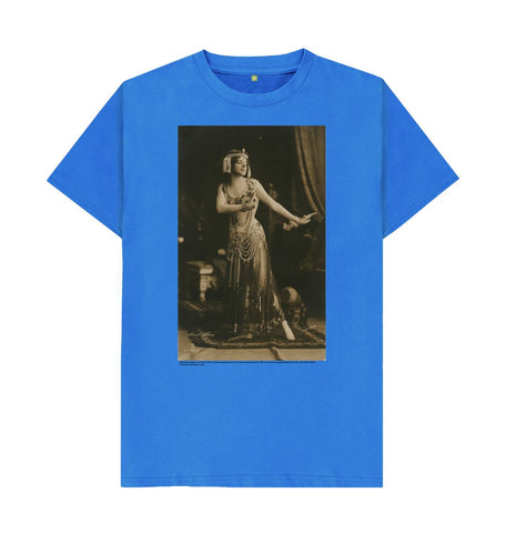 Bright Blue Maud Allan Unisex t-shirt