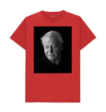 Red Sir David Attenborough Unisex T-Shirt