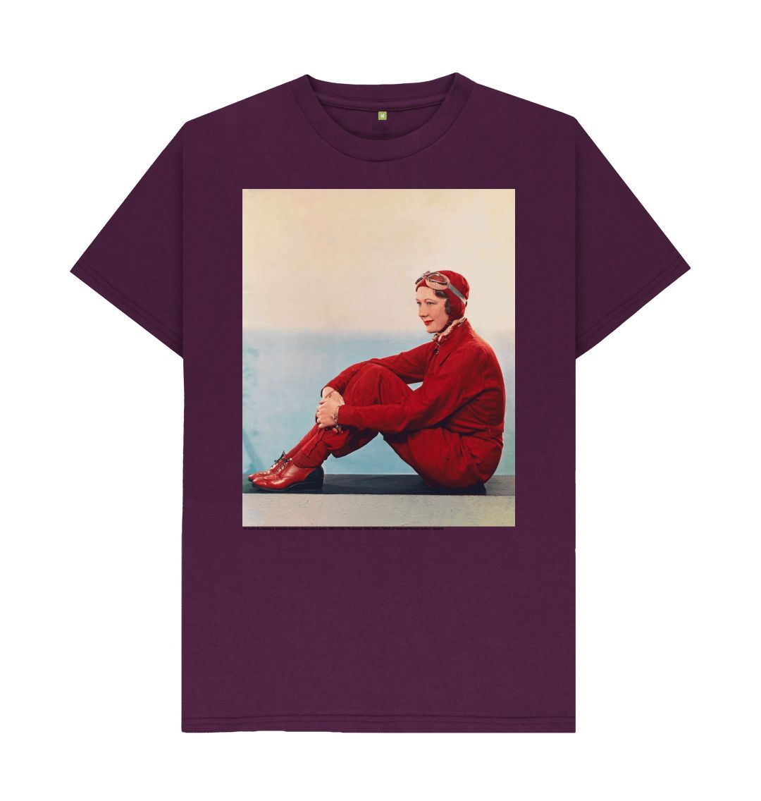 Purple jill scott unisex crew neck t shirt