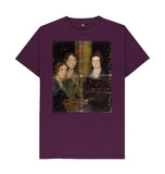 Purple The Bronte Sisters Unisex T-Shirt