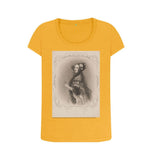 Mustard Ada Lovelace Women's Scoop Neck T-shirt