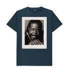 Denim Blue Barry White Unisex Crew Neck T-shirt
