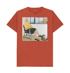 Rust Jan Morris Unisex t-Shirt