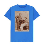 Bright Blue Oscar Wilde and Lord Alfred Bruce Douglas Unisex T-Shirt