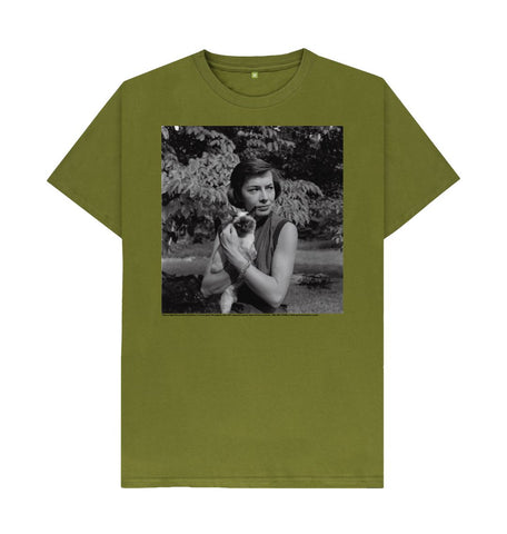 Moss Green Patricia Highsmith Unisex t-shirt