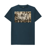 Denim Blue 'Surveillance Photograph of Militant Suffragettes' Unisex T-Shirt
