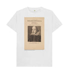 White William Shakespeare Unisex T-Shirt