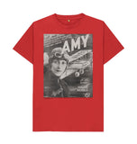 Red Amy Johnson sheet music cover Unisex T-Shirt