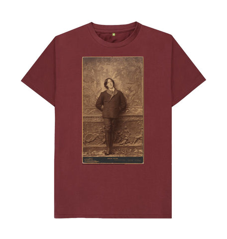 Red Wine Oscar Wilde Unisex t-shirt