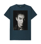 Denim Blue Julian Clary Unisex t-shirt