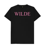 Black Wilde Men's crew t-shirt