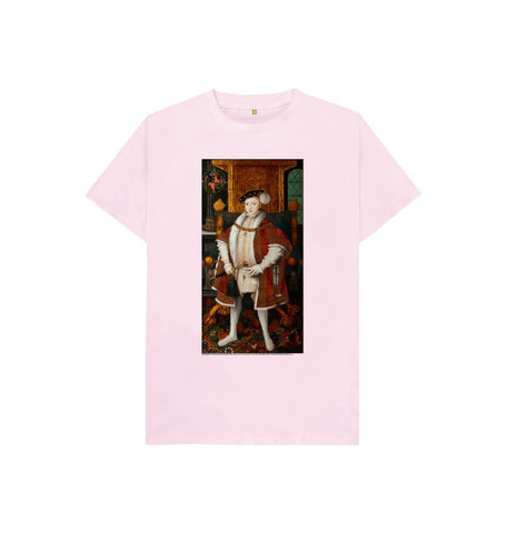 Pink King Edward VI kids t-shirt