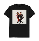 Black Joanna Lumley; Jennifer Saunders as Edina and Patsy in 'Absolutely Fabulous' Unisex Crew Neck T-shirt