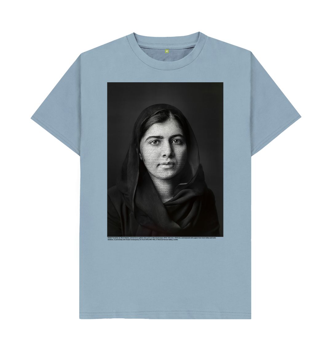 Stone blue malala yousafzai unisex t shirt