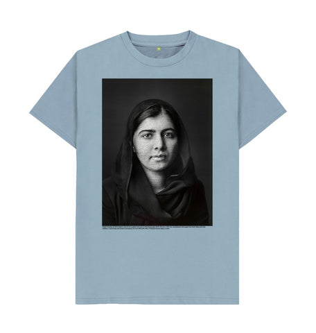 Stone Blue Malala Yousafzai Unisex T-Shirt