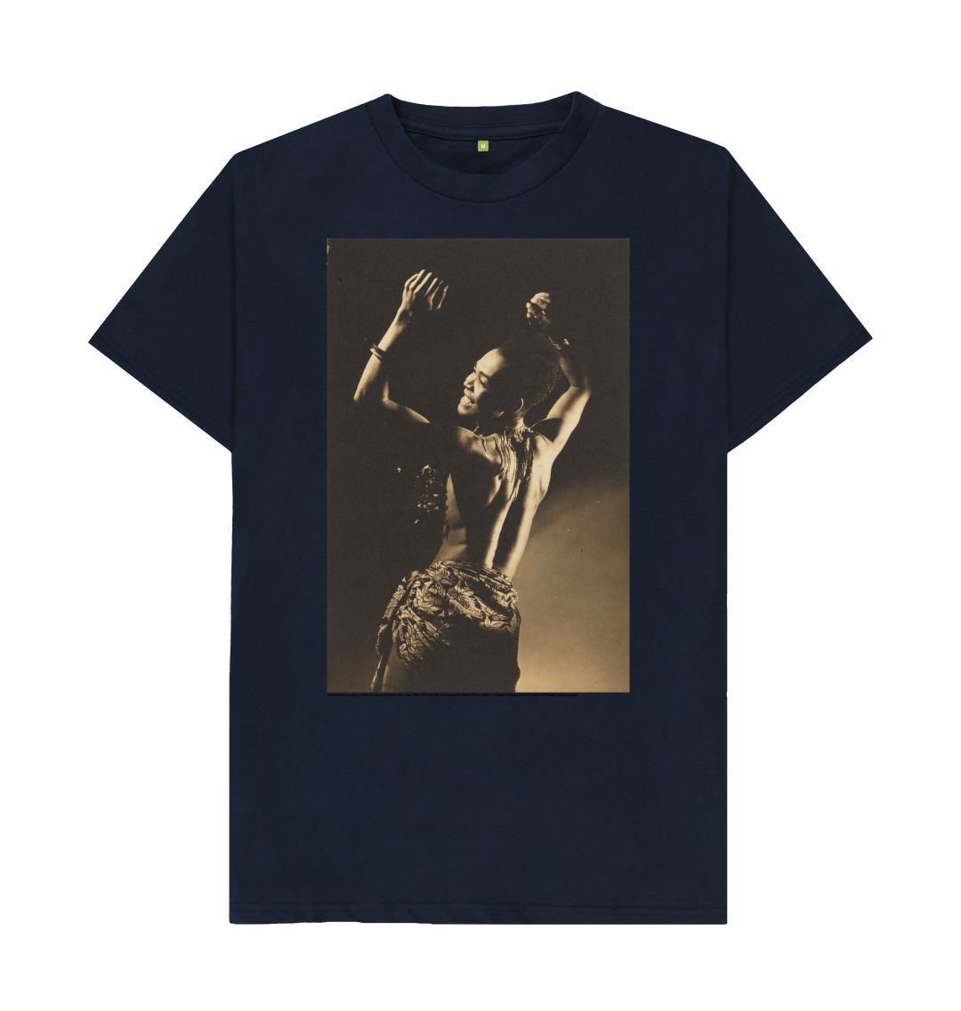 Navy blue berto pasuka unisex t shirt