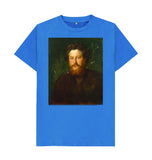 Bright Blue William Morris Unisex T-Shirt