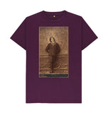 Purple Oscar Wilde Unisex t-shirt
