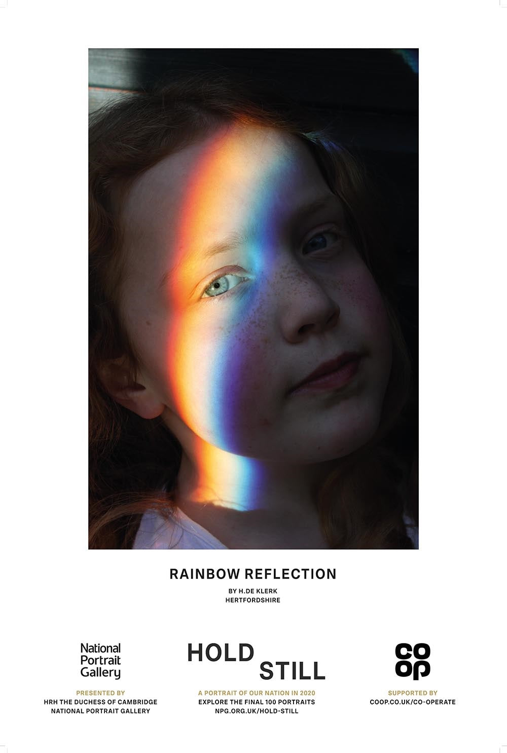 Rainbow Reflection - Hold Still Poster