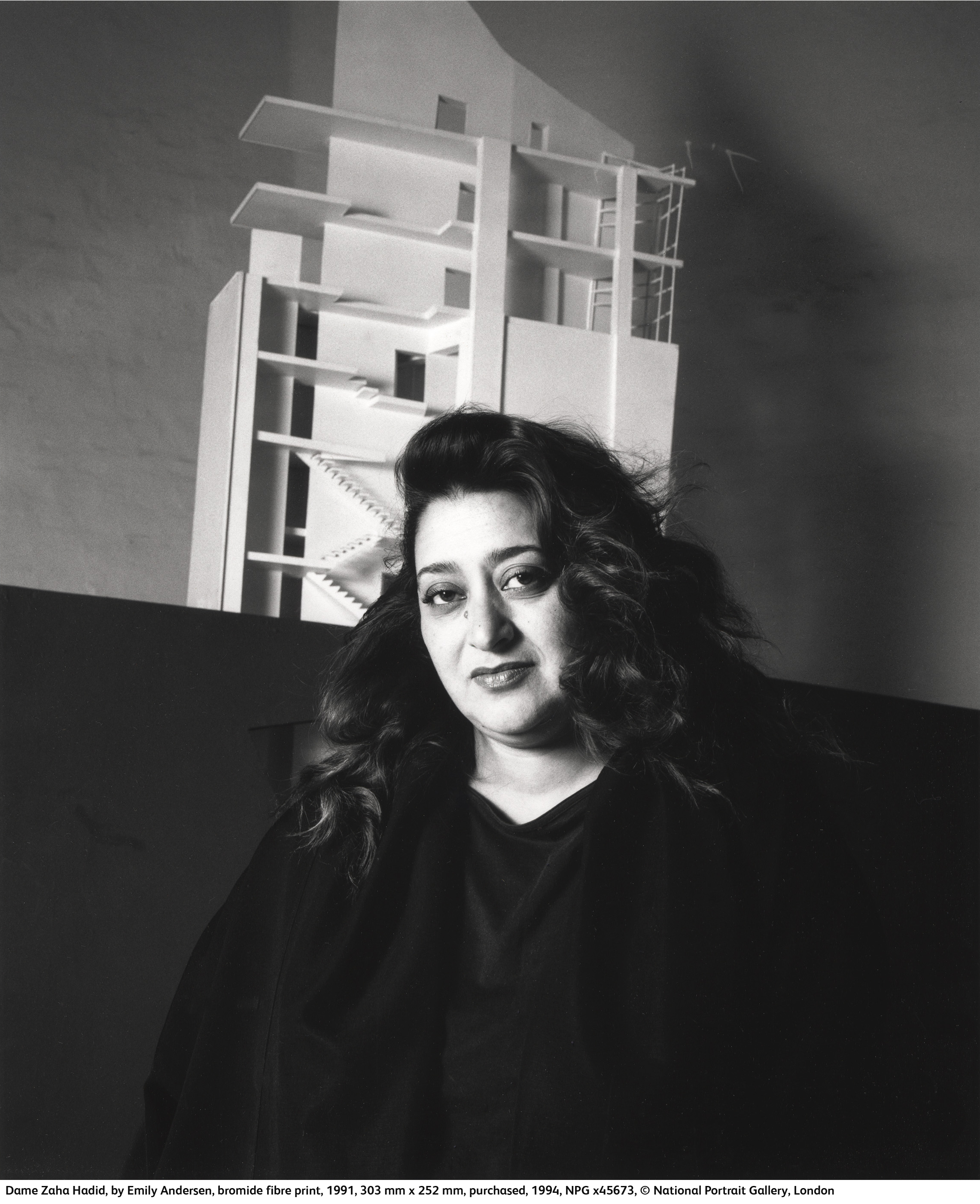 Zaha hadid t shirt national portrait gallery x45673