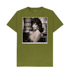 Moss Green Joan Collins Unisex T-Shirt