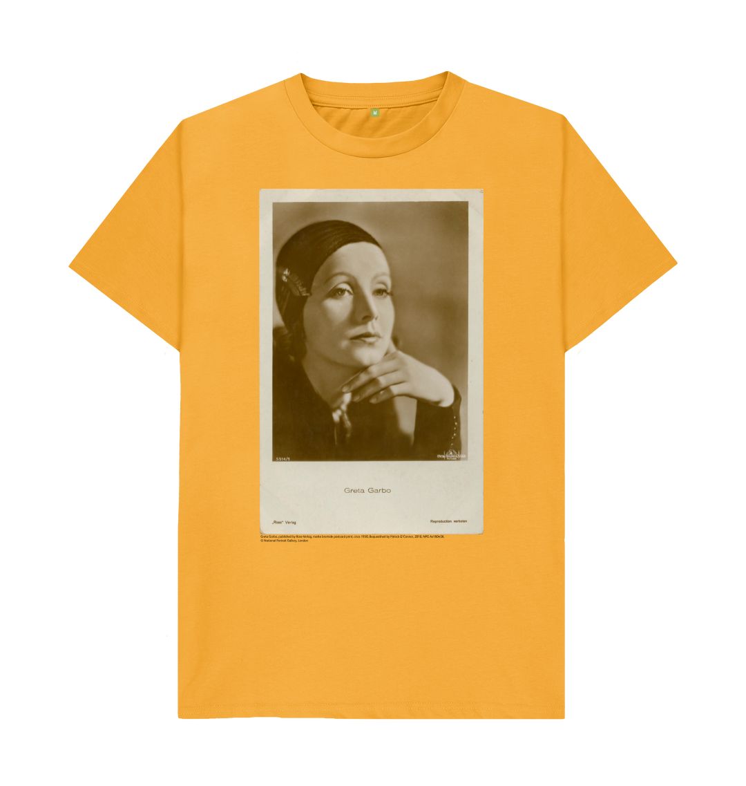Mustard greta garbo by ross verlag  unisex t shirt