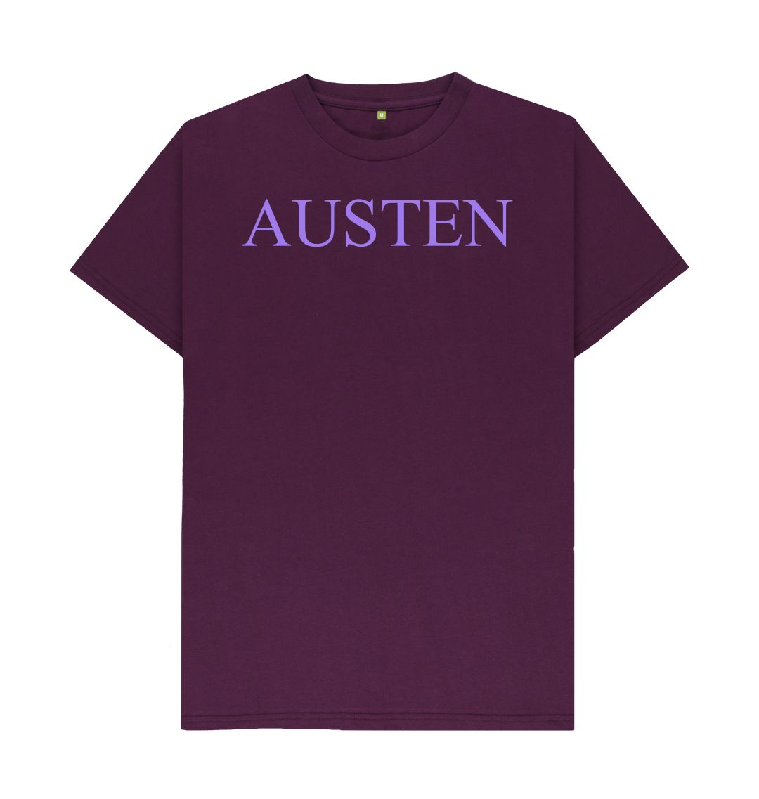 Purple austen t shirt