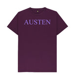 Purple AUSTEN t-shirt