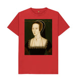 Red Anne Boleyn Unisex Crew Neck T-shirt