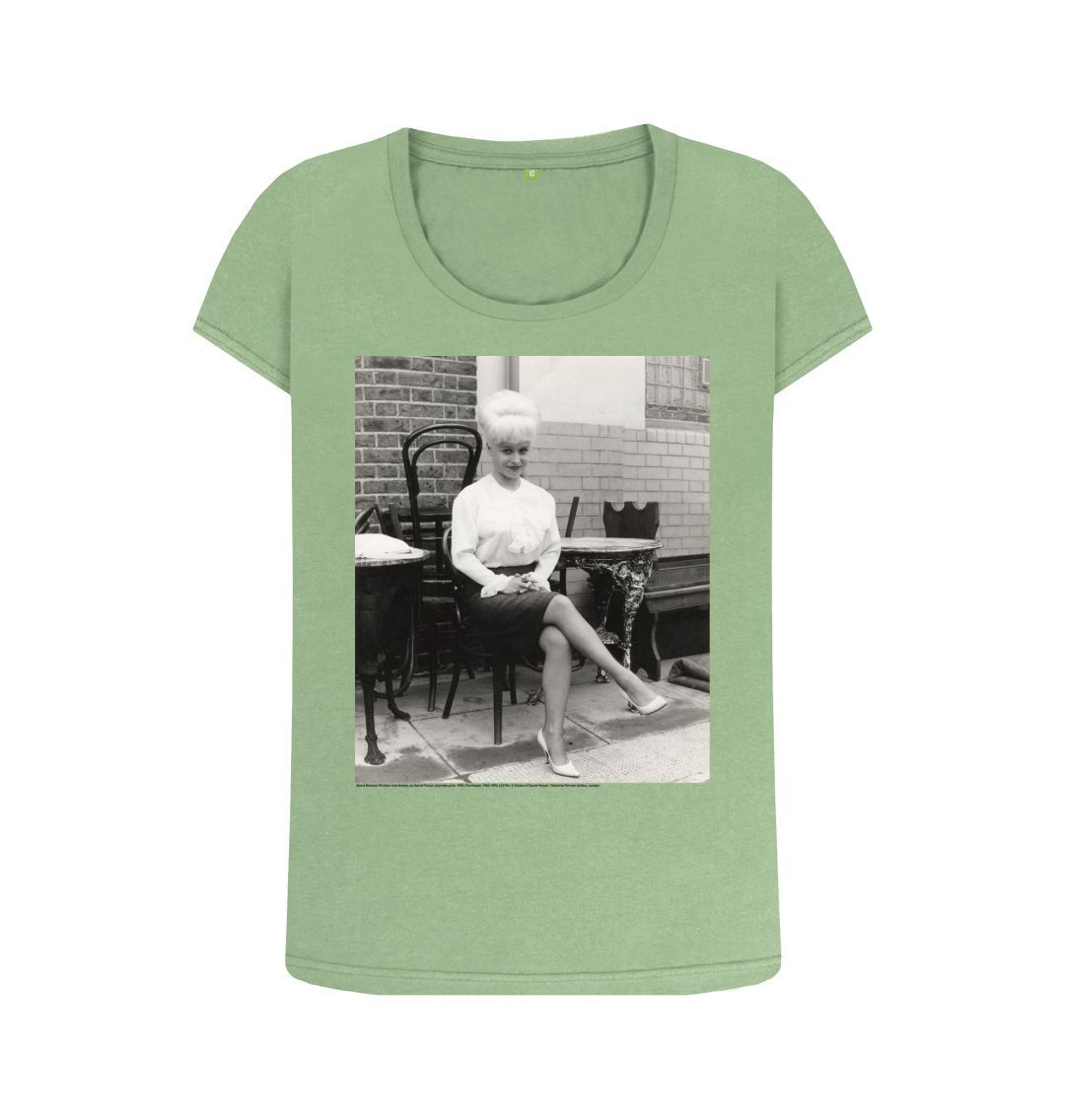 Sage dame barbara windsor women's scoop neck t shirt