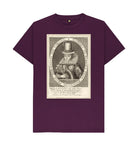 Purple Pocahontas Unisex Crew Neck T-shirt