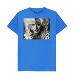 Bright Blue Paul O'Grady as Lily Savage Unisex t-shirt