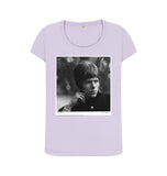 Violet David Bowie Women's Scoop Neck T-shirt