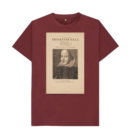 Red Wine William Shakespeare Unisex T-Shirt