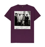 Purple The Beatles Unisex T-shirt