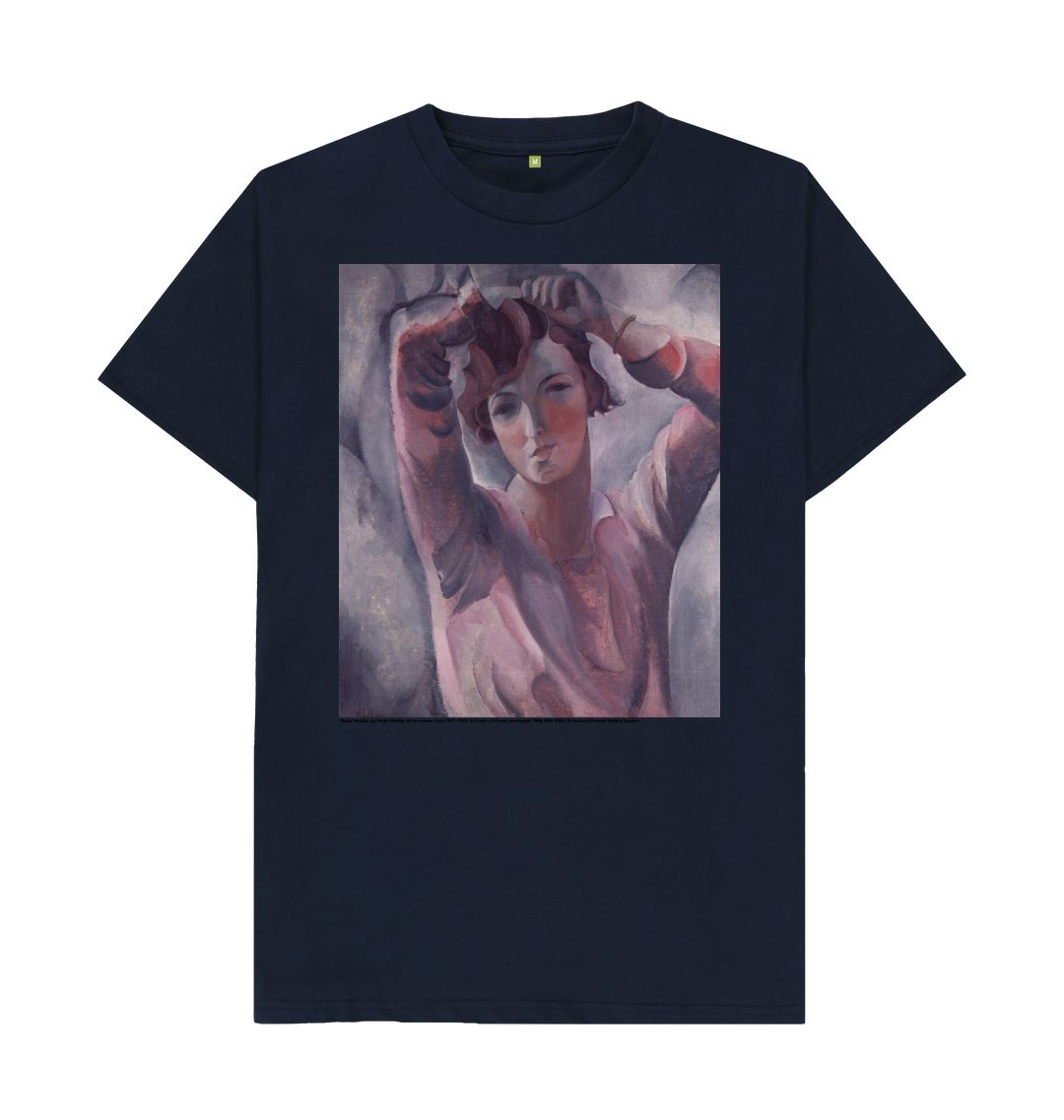 Navy blue paule vezelay unisex t shirt