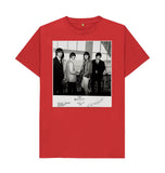 Red The Beatles Unisex T-shirt