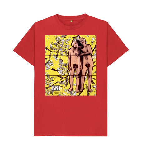 Red Gilbert & George Unisex t-shirt
