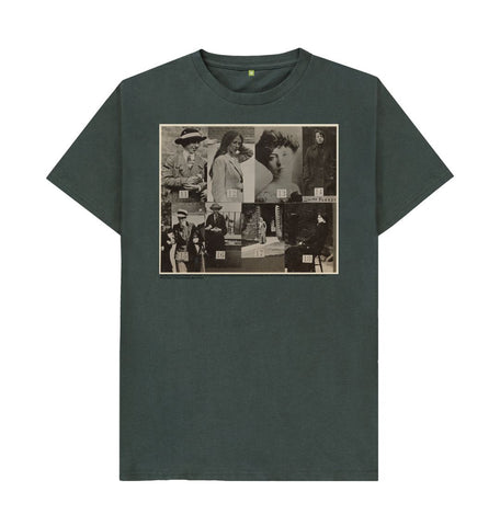 Dark Grey 'Surveillance Photograph of Militant Suffragettes' NPG x132847 unisex t-shirt