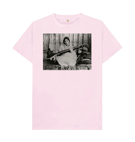 Pink Noor Inayat Khan Unisex Crew Neck T-shirt
