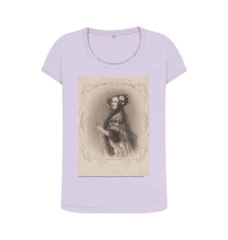 Violet Ada Lovelace Women's Scoop Neck T-shirt