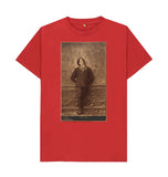Red Oscar Wilde Unisex t-shirt